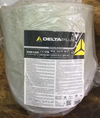Delta Plus Arcfit 14 Shield Arc Protection  Full Brim Helmet VB-65 Face Shield