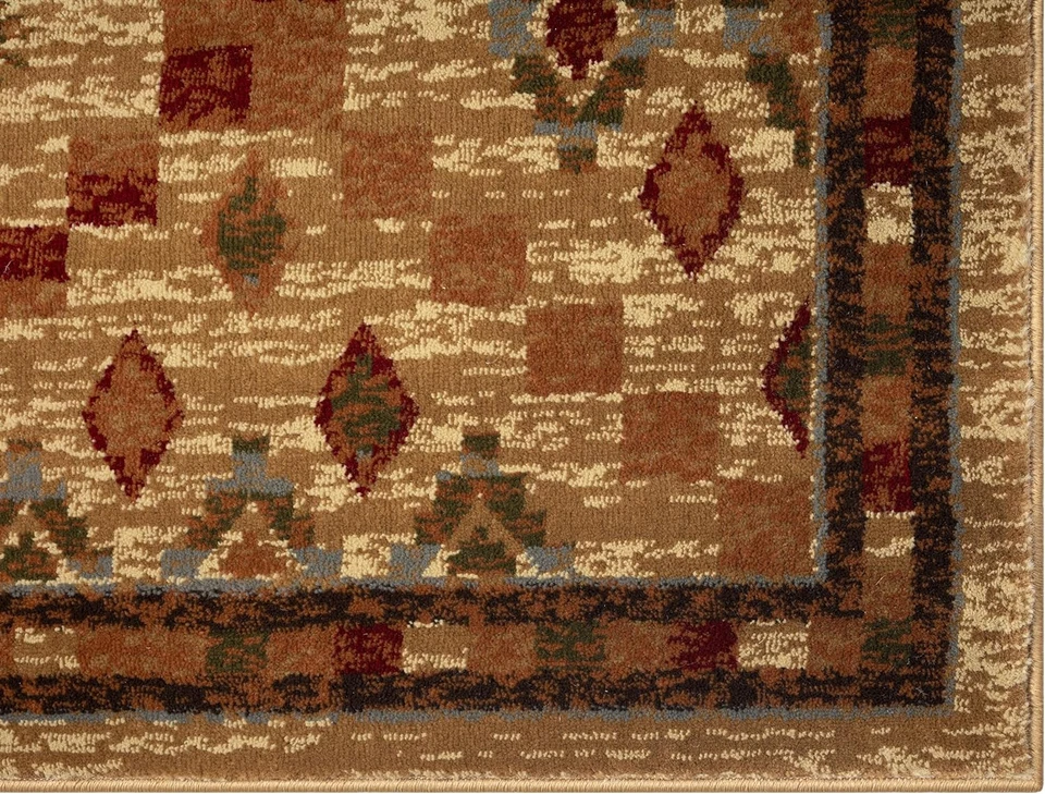 8x10 (7'10" x 9'10") Lodge Cabin Pinecone Pine Forest Area Rug  *FREE SHIPPING* - Image 3 of 4