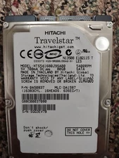 Hitachi Travelstar HTS541680J9SA00 80GB Internal 7200RPM 2.5" (HTS541680J9SA00)