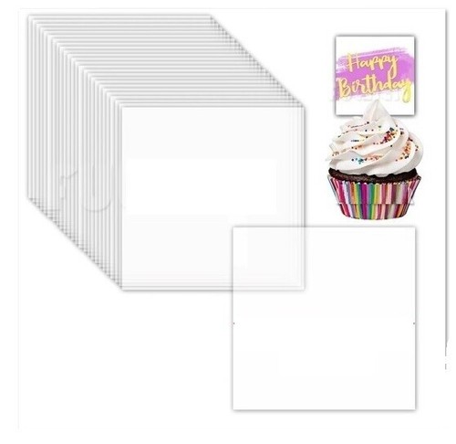 20pcs 6.5x6.5x6 Inch Cake Boxes With Handle & Window Boards - Tall Bakery Boxes For Cakes, Cookies, Pastries - View #2