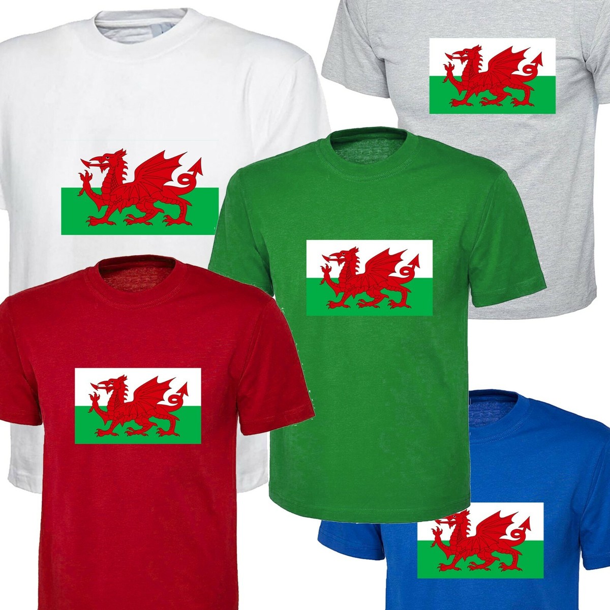 Wales Welsh Dragon T-Shirt Wales Welsh Dragon T-Shirt