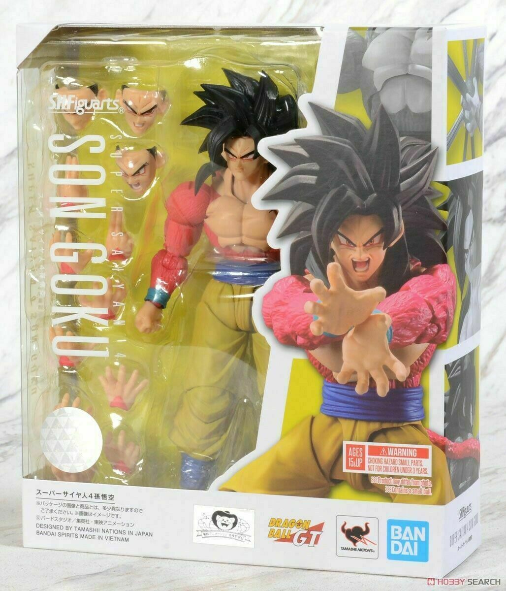 Sh Figuarts Goku Super Saiyan 4 Sayajin Ssj4 Dragon Ball*