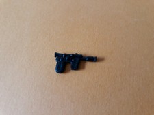 STAR WARS VINTAGE Black Han Solo Blaster Repro / Ersatzteil für 3 3/4 Rare