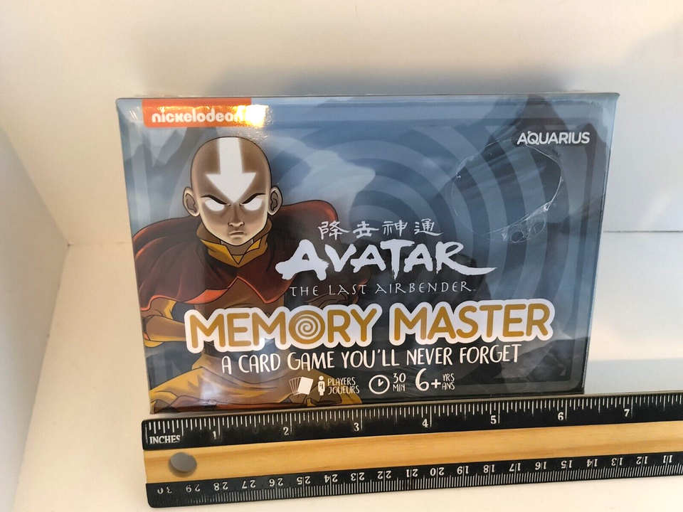 Avatar The Last Airbender Memory Master Card Game SEALED! FAST