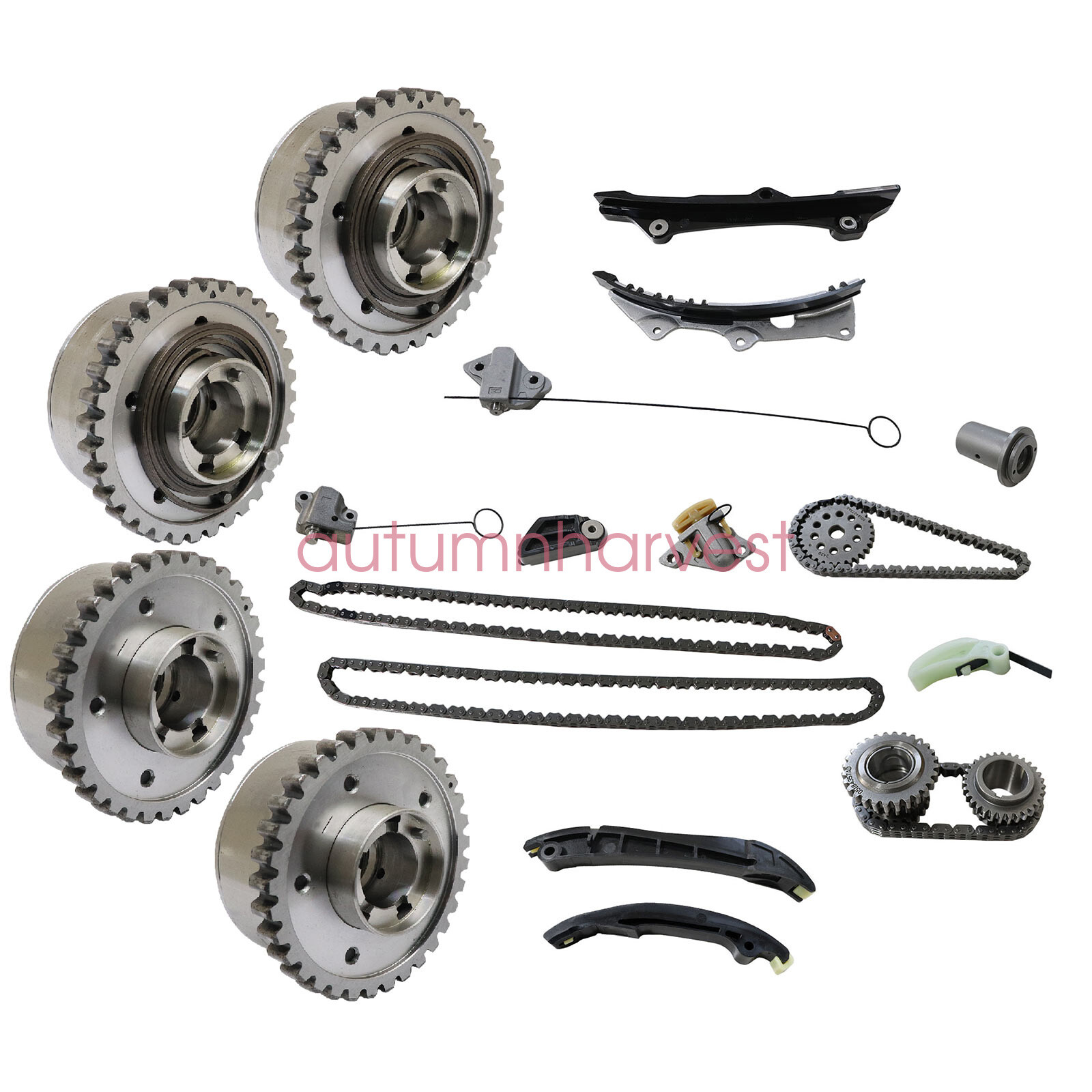 Timing Chain Kit Camshaft Sprocket Fit Maserati Quattrop Ghibli S Levante S 3.0L