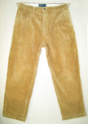 Polo Ralph Lauren ANDREW 33/30 コーデュロイ 茶 Polo by RalphLauren コーデュロイパンツ ANDREW w33