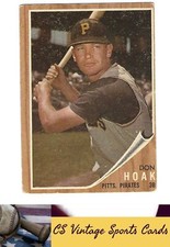 1962 Topps #95 Don Hoak
