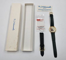 M. J. Hummel Hum110 Limitierte Auflage Armbanduhr Gold Analog Sammlung ✅