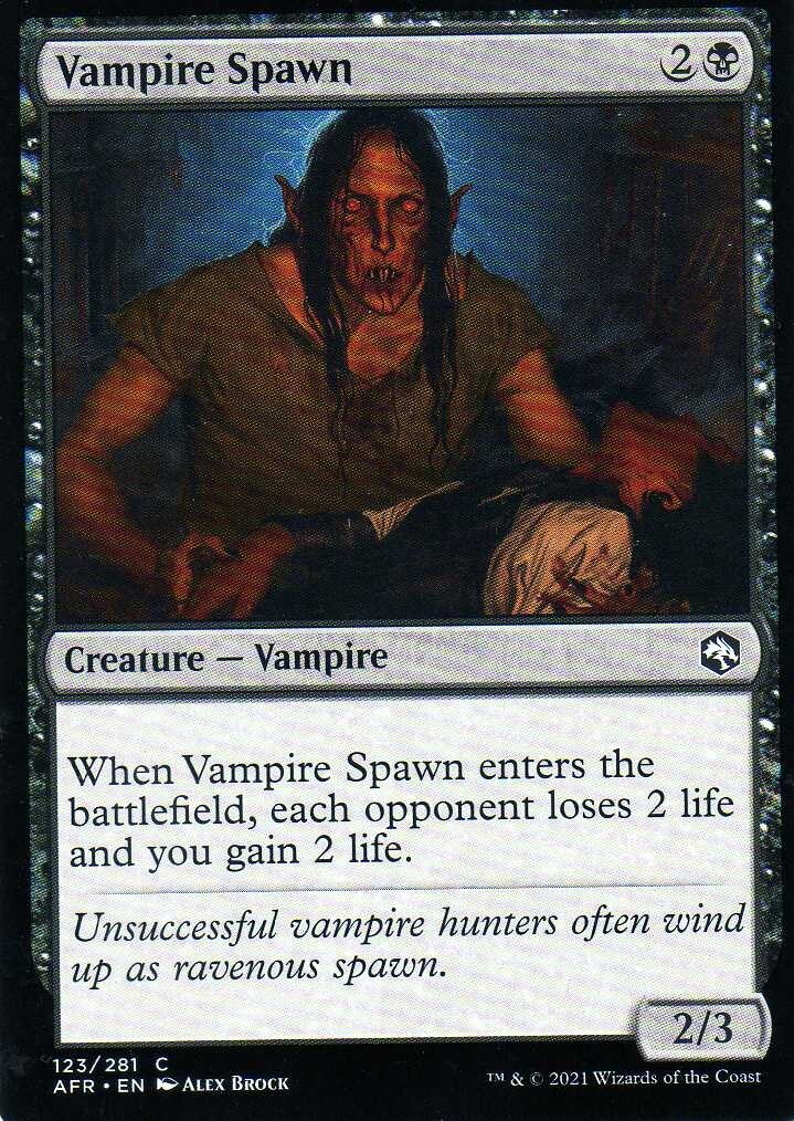 Vampire Spawn 123/281 AFR Common Magic The Gathering NM-Mint