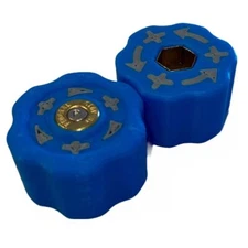 HEX45 Powder Measure Knobs for Dillon RL550 XL650 XL750 1050 2PACK