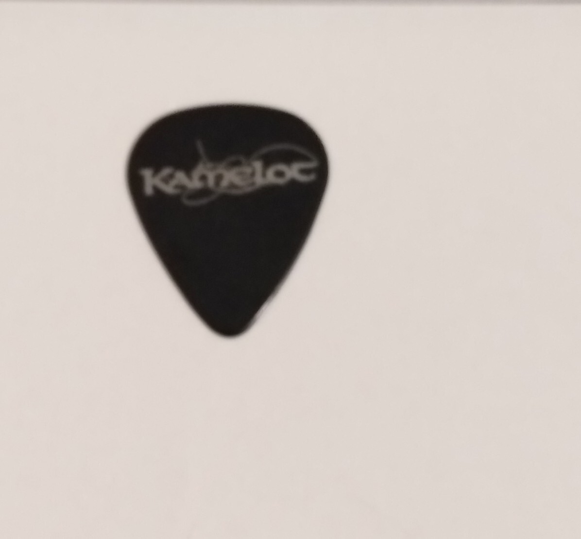 KAMELOT SIGNED PHOTO GUITAR PICK STICKER MAGAZINE THE KAMELOT SIGNED PHOTO GUITAR PICK STICKER MAGAZINE THE