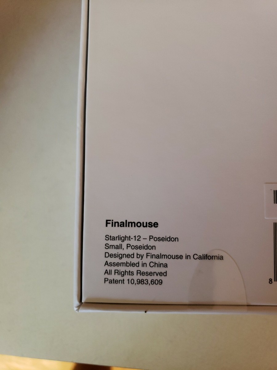 Poseidon Finalmouse Starlight-12 POSEIDON Small *IN HAND* | eBay