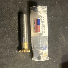 A.B Tools LH Woodruff Keyseat Cutter 3/4” X .1299” Solid Carbide TiN 1/2” Shank