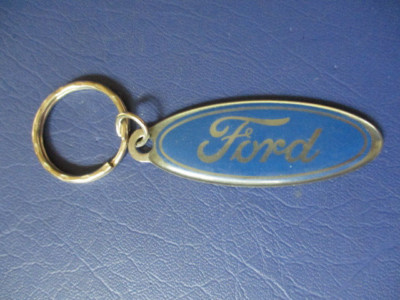 Vintage Tom Holzer Ford Michigan Dealer Fob Keychain Collectible