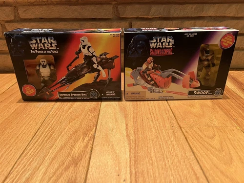 Star Wars Imperial Speeder Bike ,Swoop  Lot Of 2