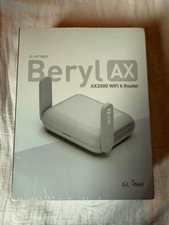 GL-MT3000 Beryl AX Portable Travel VPN Router, Pocket-Sized Wi-Fi 6