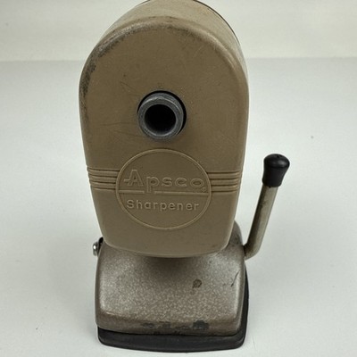 Vintage Apsco Pencil Sharpener Desk Berol USA READ