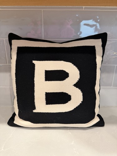 Jonathan Adler Acc Reversible Letter Throw Pillow B