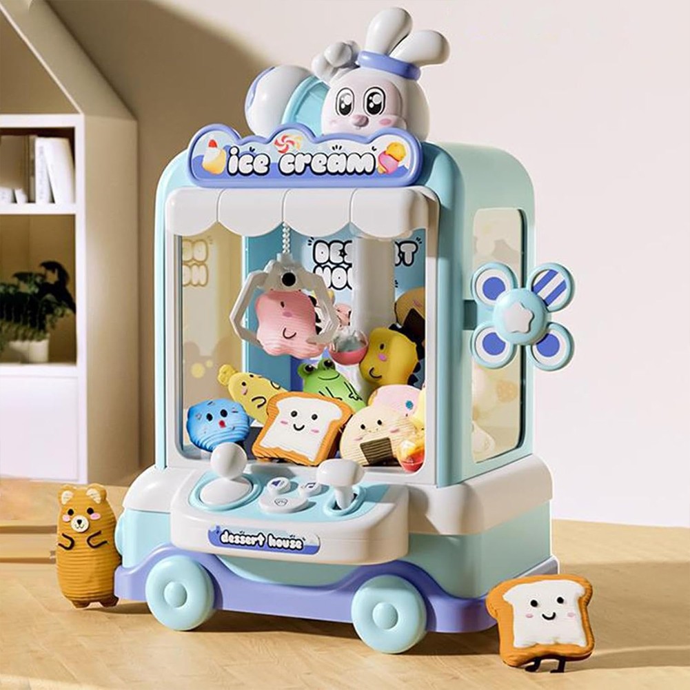 Distributore di Giocattoli Artiglio con Gancio per Bambini Giocattolo con Peluch