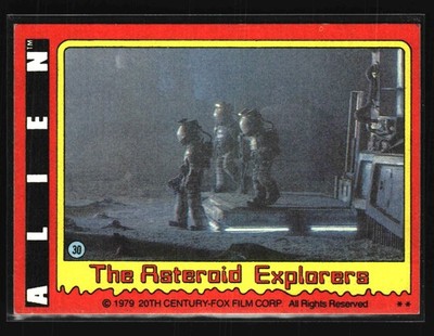 1979 Topps Alien - #30 The Asteroid Explorers