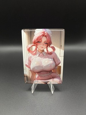 Nurse Joy Pokemon Waifu Card TCG Full Art Waifu Legends Custom Goddess Anime
