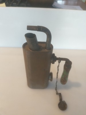 Jim Dandy Blow Torch Lasher Webber Company Antique. Stands 6 1/2 In Tall Nice