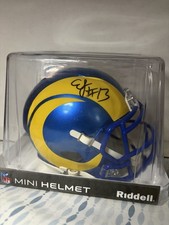 Ernest Jones IV Signed Autographed Rams Speed Mini Helmet Seattle Seahawks