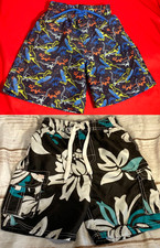 Boys Swim Trunks Lot of 2 Size 5/6 Toddler Bathing Suits