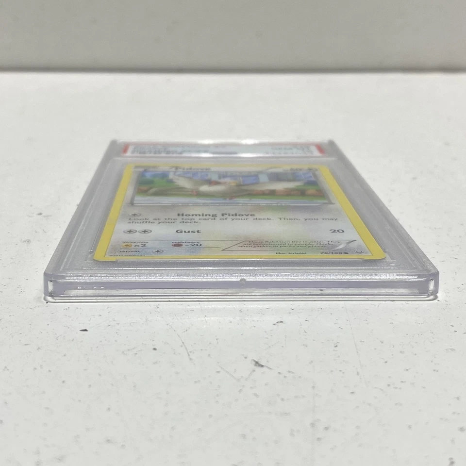 2015 Pokémon XY Roaring Skies Pidove 78/108 PSA Grade (Mint 10) - Image 3 of 4
