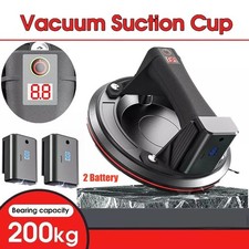 Electric Vacuum Suction Cup Heavy Duty Lifter for Granite Glass Drywall Tile#