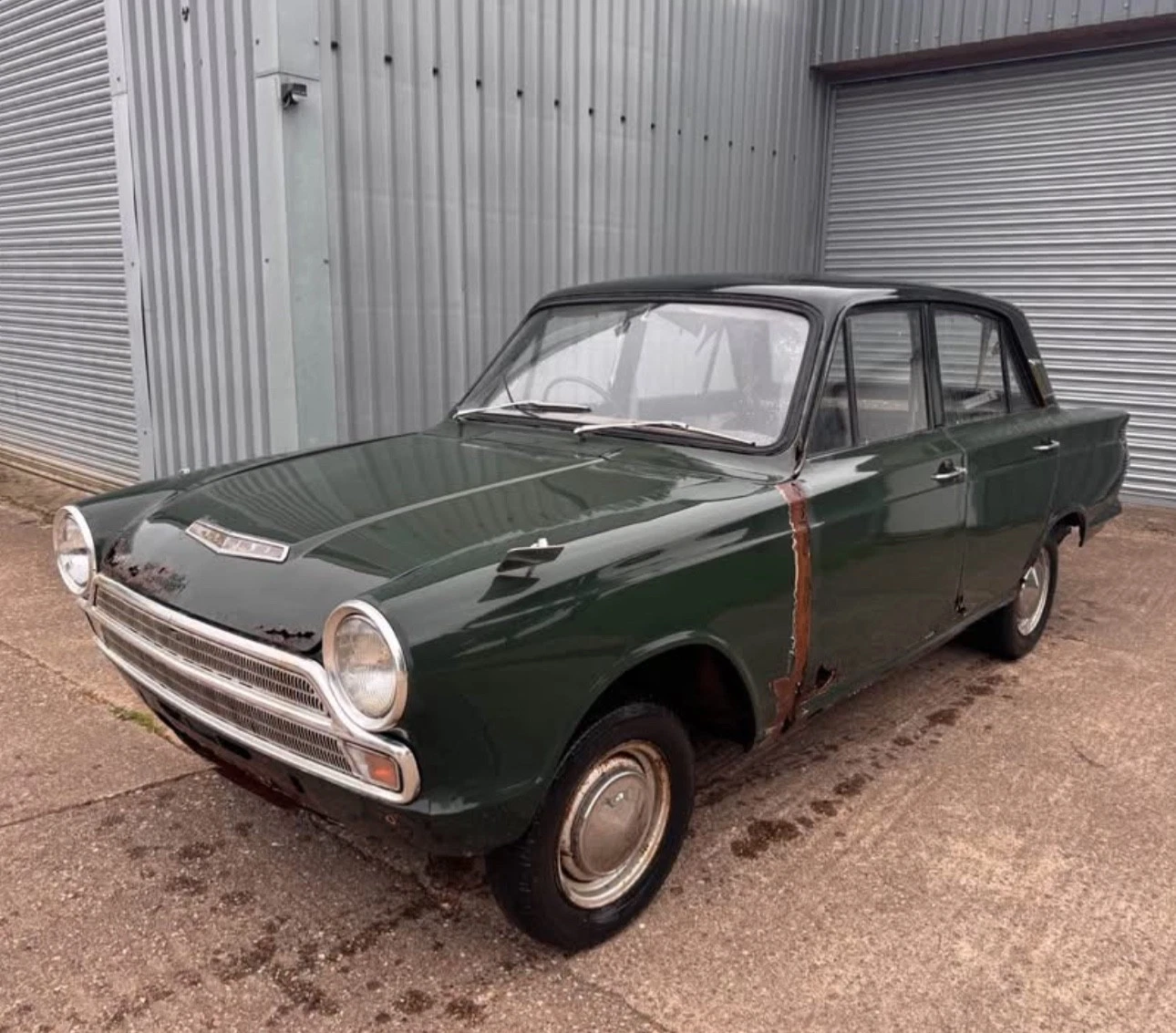 1966 Ford Cortina Mk1 Restoration Project Complete With Replacement Panels