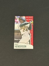 2021 Topps Rip Baseball Red Mini #MRIP-RHRickey Henderson 1 of 1