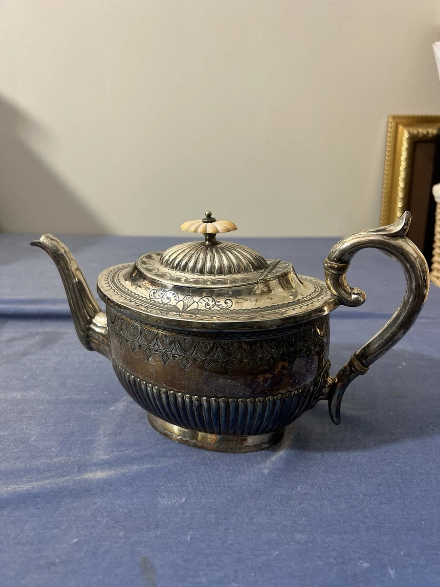 Antique US Silver-Plated Teapots, Coffee James Dixons&Sons for