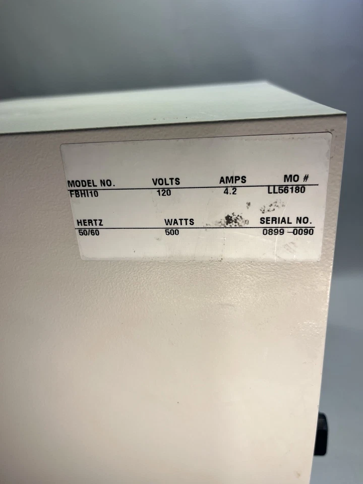 INCUBADORA HIBRIDACIÓN FISHER BIOTECH MODELO FBHI10 Foto 4 de 4