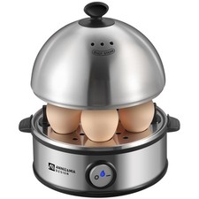 Electric Egg Cooker, All Stainless Steel 7 Eg...