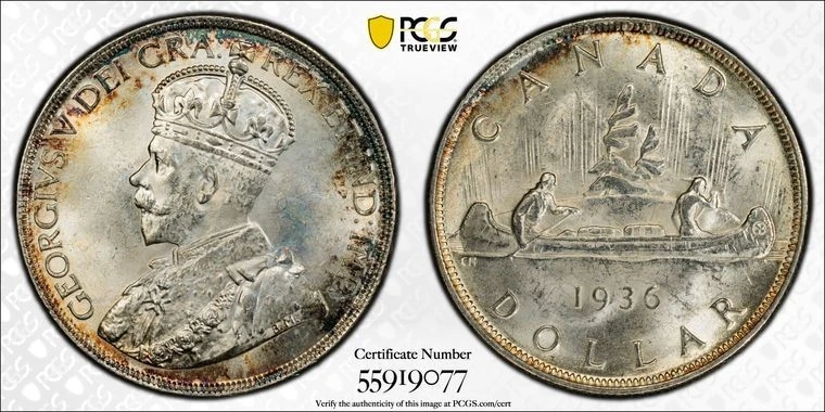 MS 64 Graded Canadian Dollar Coins for sale | eBay