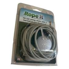 Rope It Golf Swing Training Equipment Warm Up Practice 20 Yard Bungee NEW