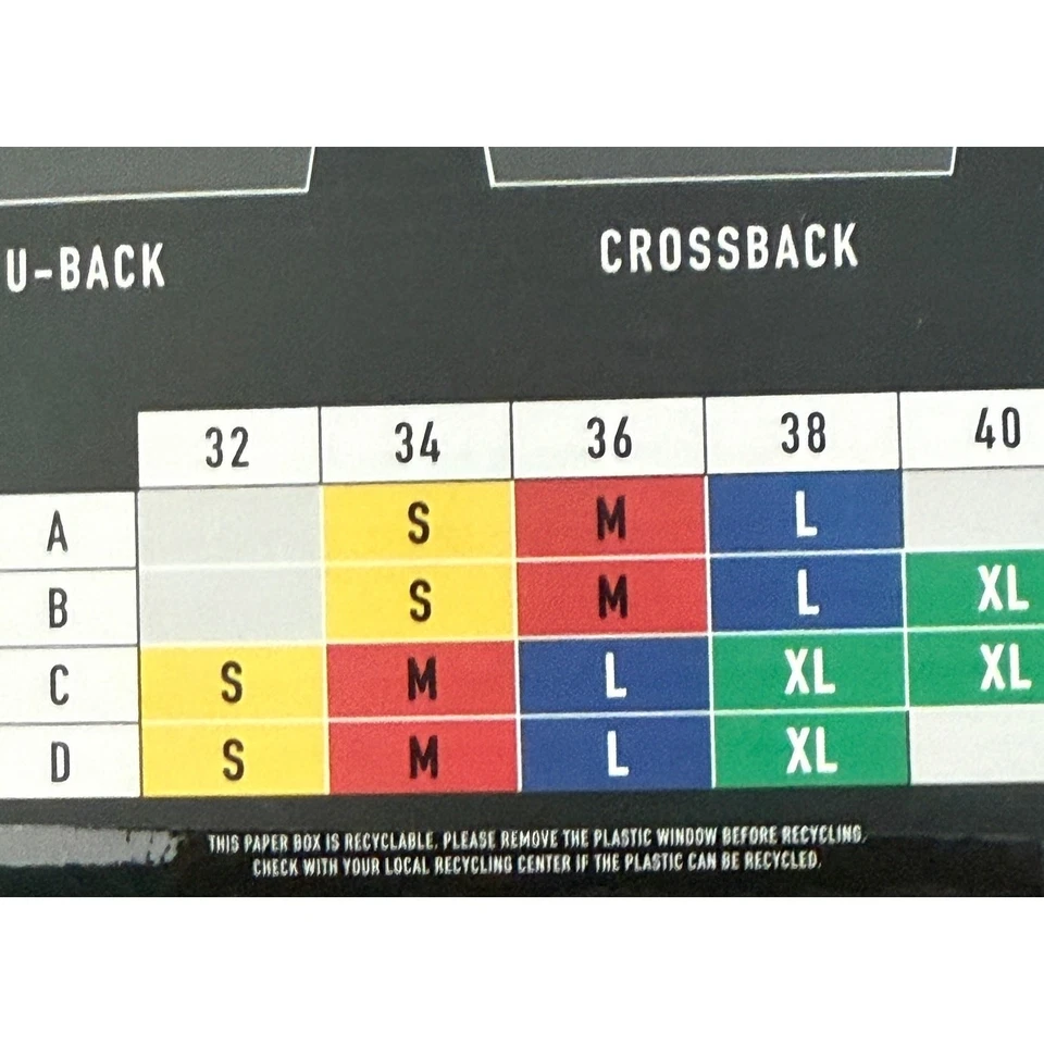 Paquete de 2 sujetadores deportivos convertibles sin costuras Puma para mujer - blanco y negro - talla XL Foto 4 de 4