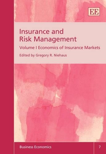 Insurance and Risk Management - 9781847203335