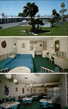 Space Age Lodge Gila Bend Arizona vintage postcard u707