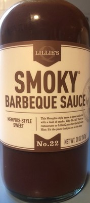 Lillie`s Q Smoky BBQ Sauce 20 oz EXP 5/26