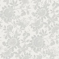 Fd26629_Georgia Blumenmotiv Hellgrau Weiß Fine Decor Tapete