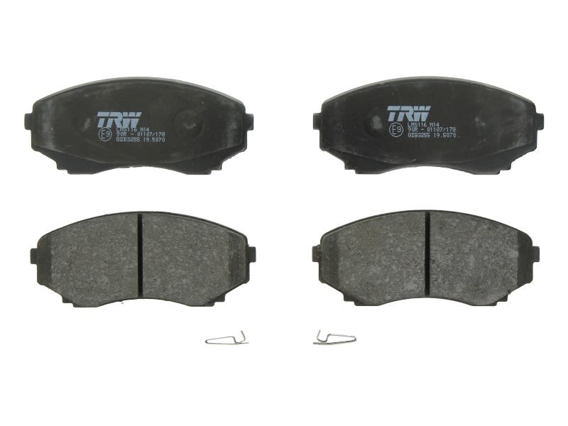 Plaquettes de frein TRW GDB3255 pour les départs en vacances en Mazda MPV II 1999