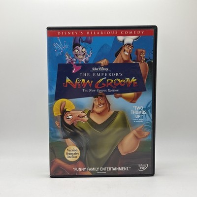 Disney The Emperors New Groove DVD 2000 Good Condition