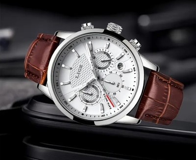 Lige Design Herren Uhr Chronograph Luxusuhr Armbanduhr Casual Men s Watch