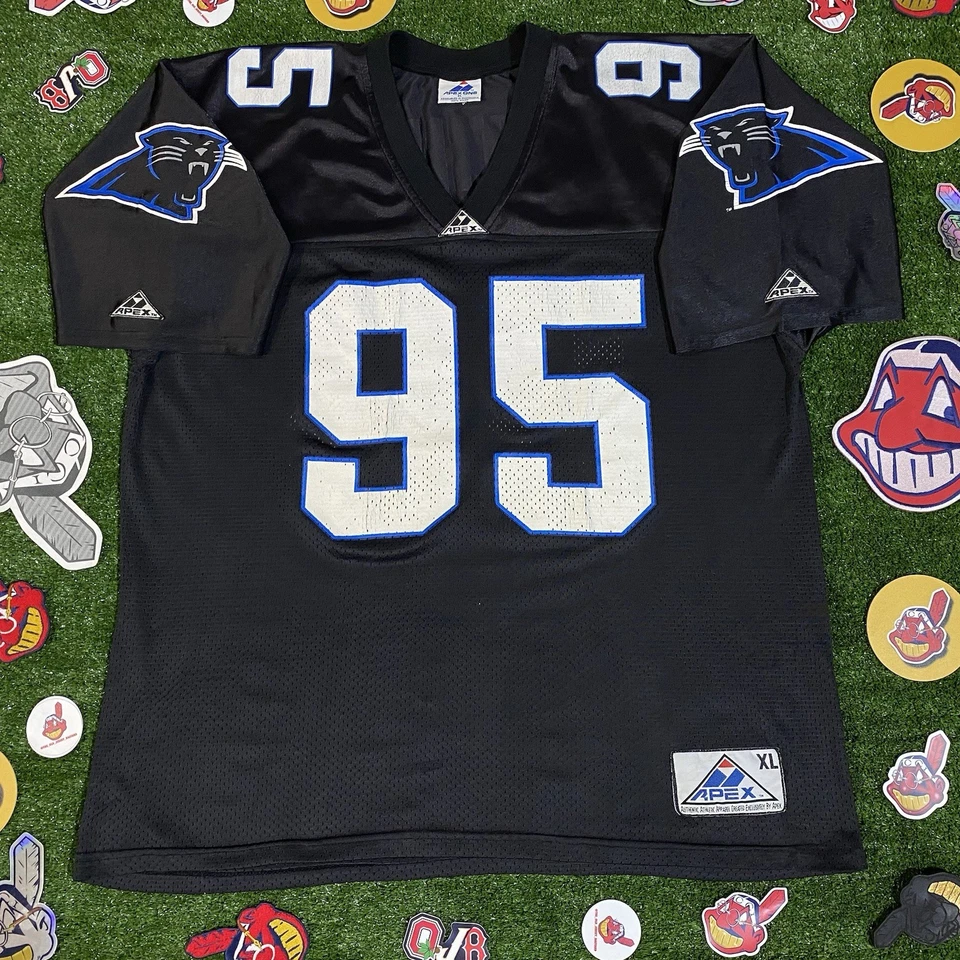Camiseta deportiva vintage NFL Carolina Panthers 1995 temporada inaugural Apex One XL Foto 2 de 4