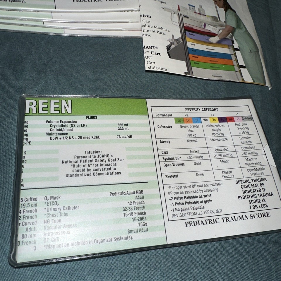 2020 EMS Standard Pediatric Emergency Length-Based Tape (Broselow ...