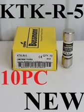 KTK-R-5 10*in box Bussmann KTK-R-5 ( KTK-R-5) 5 Amp 600V Fast-Acting Fuses
