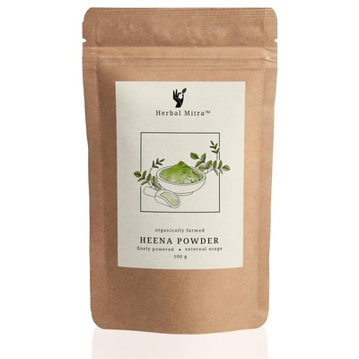 Herbal Mitra Henna Powder For Shiny Hair 100g