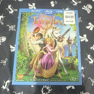 Disney Tangled Blu-ray/DVD 2-Disc Combo Pack PG 2010 101 min Eng/Fre/Spa